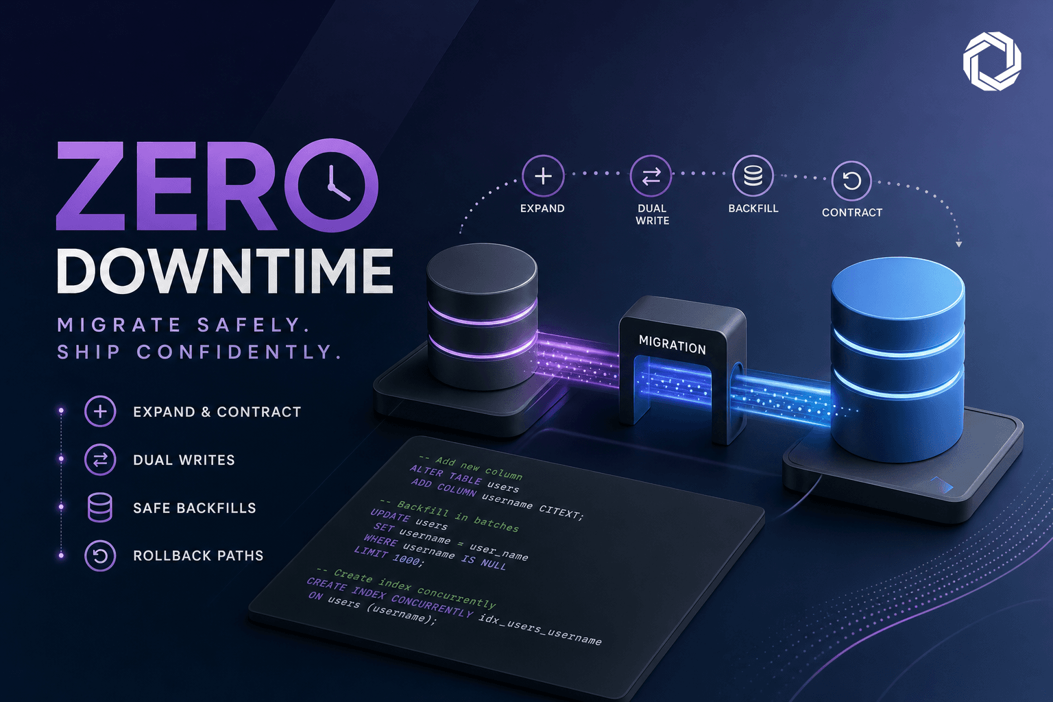 Zero Downtime Database Migrations Playbook