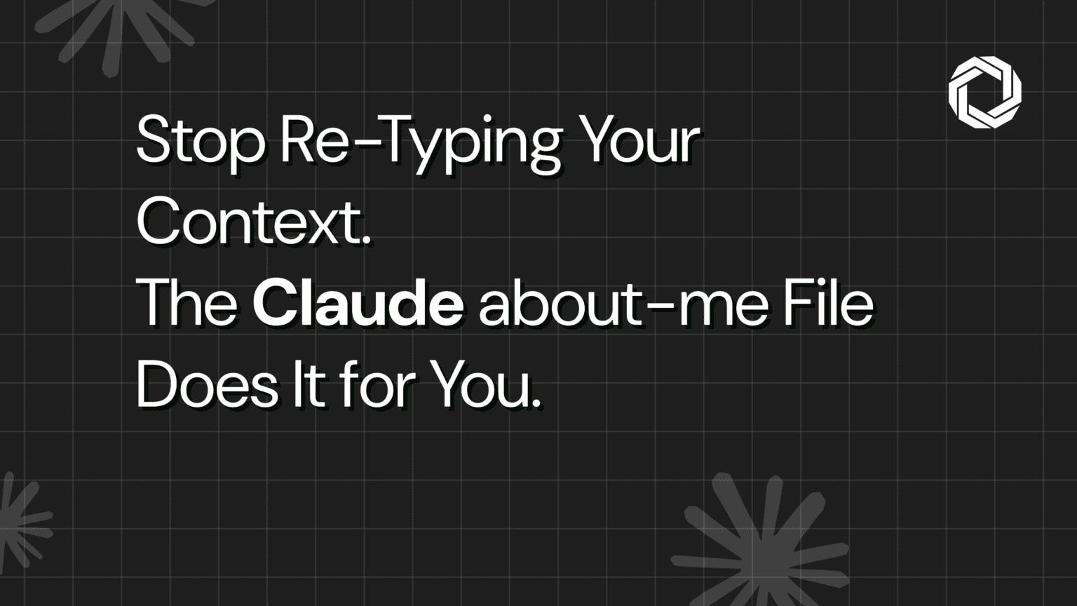 The Claude File That Does 80% of the Prompting for You