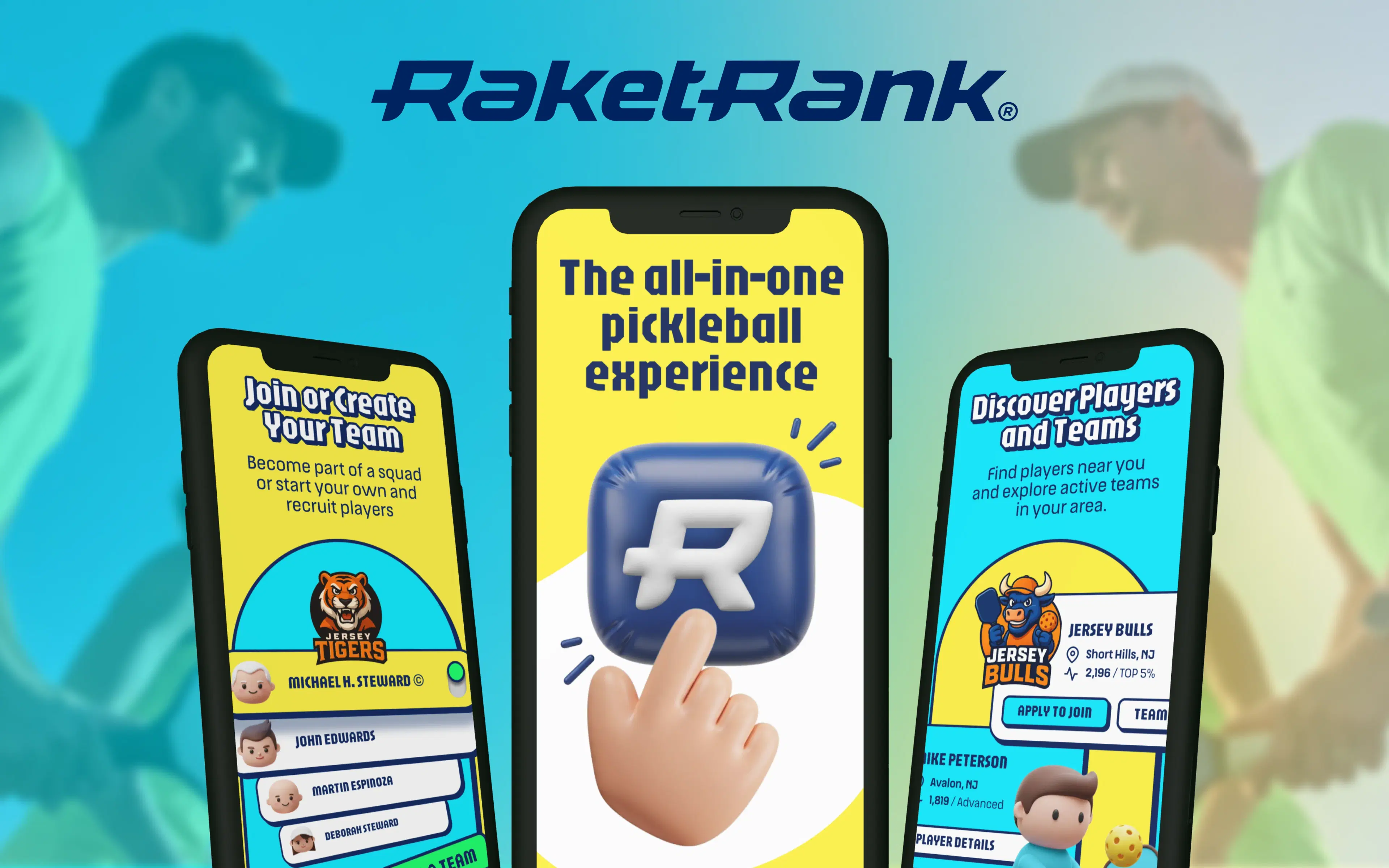RaketRank — Cross-Platform App for Competitive Pickleball