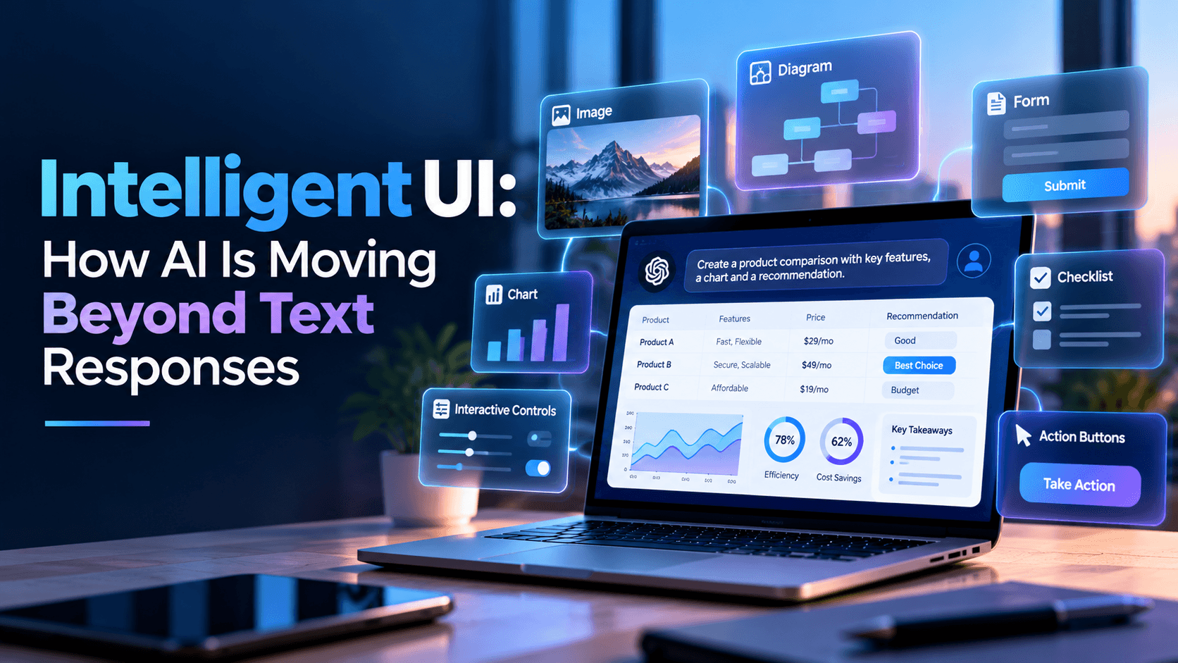 Intelligent UI: How AI Is Moving Beyond Text Responses